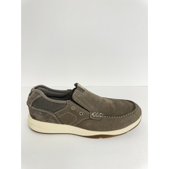 -1646 Clarks Sailview Step Men's Lace-up Boots Taupe Nubuck : 9 Mens - Picture 3 of 5